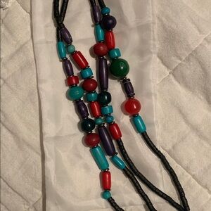 Chico's Multicolor Beaded Necklace